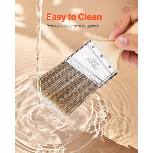 Paint Brushes 12 Piece Angle Paint Brush Treated Wood Handle Paint Brush