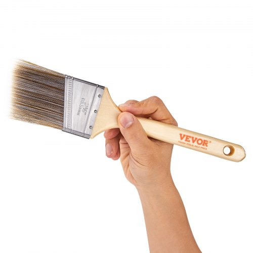 Paint Brushes 12 Piece Angle Paint Brush Treated Wood Handle Paint Brush
