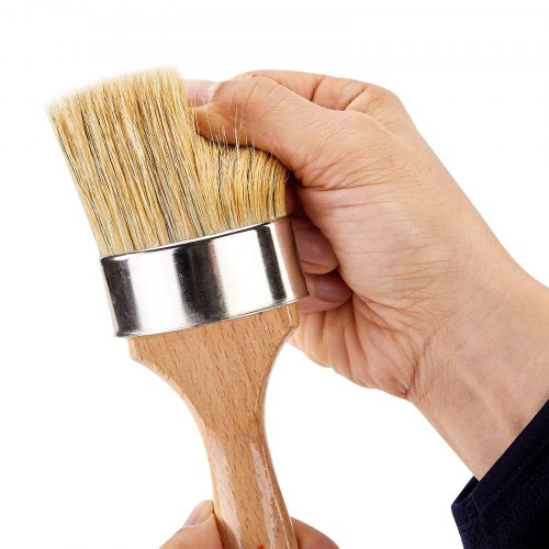 Chalk Wax Paint Brush 4 Piece Wax Paint Brush Chalk Paint Brushes for Furniture
