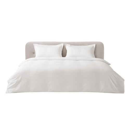 King Duvet Cover Set 100 Cotton 3 Pieces Bedding Set King Size with 1