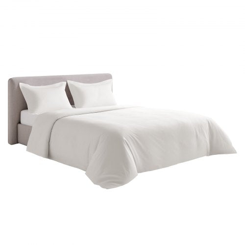King Duvet Cover Set 100 Cotton 3 Pieces Bedding Set King Size with 1