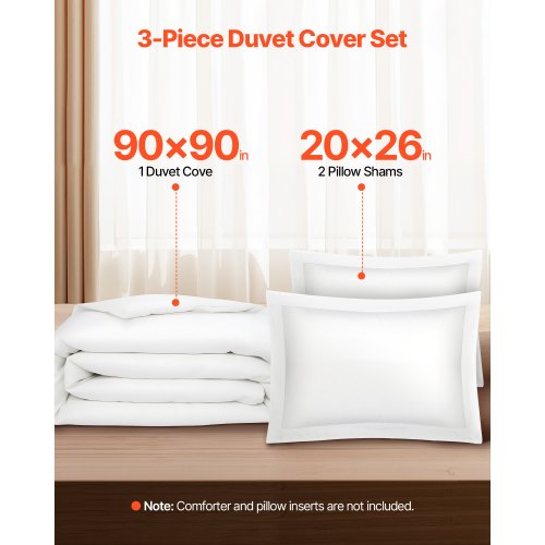 Queen Duvet Cover Set 100 Cotton 3 Pieces Bedding Set Queen Size with 1