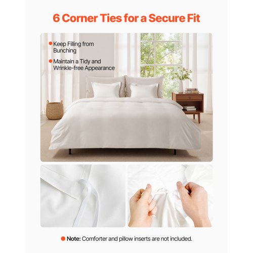 Queen Duvet Cover Set 100 Cotton 3 Pieces Bedding Set Queen Size with 1