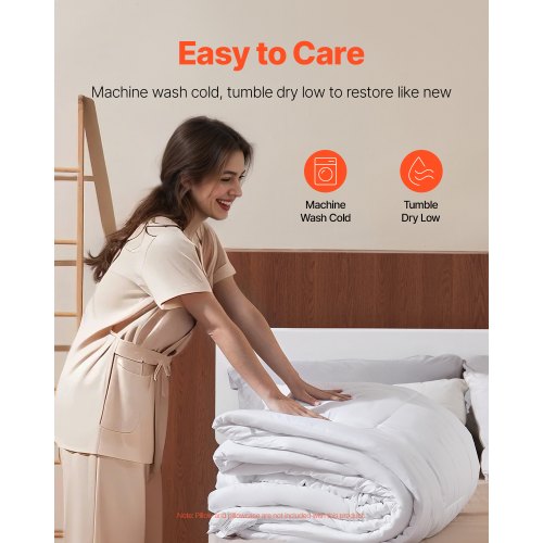 Comforter Duvet Insert 102 x 90 in King Size Down Alternative Comforter