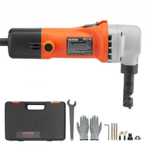 Sheet Metal Nibbler 550W Powerful 2200 RPM High Speed 360 Degree Rotation