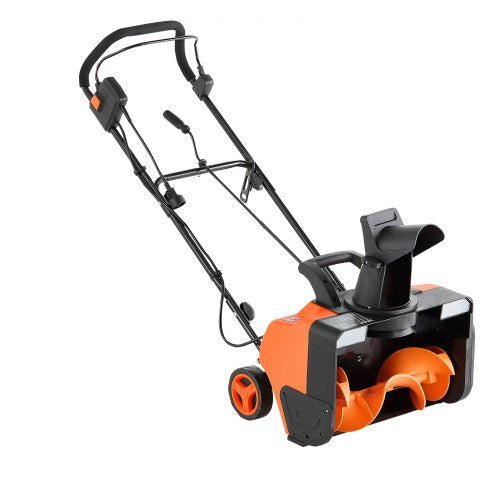 Electric Snow Blower 20 inch 15A Corded Snow Thrower with Dual LED