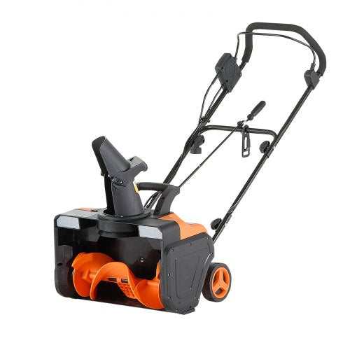 Electric Snow Blower 20 inch 15A Corded Snow Thrower with Dual LED