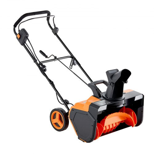 Electric Snow Blower 23 inch 15A Corded Snow Thrower with Dual LED