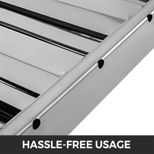 Pack of 6 Hood Filters 195W x 245H Inch 430 Stainless Steel 4 Grooves