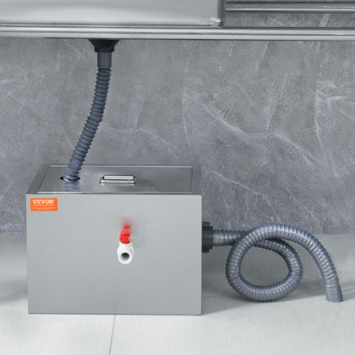 Commercial Grease Trap 8 LBS Grease Interceptor Top Inlet Interceptor