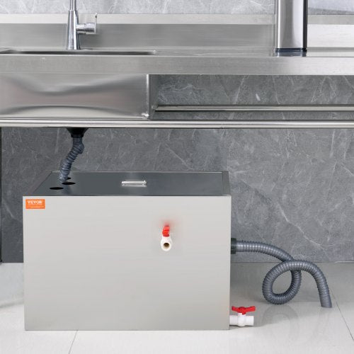 Commercial Grease Trap 40 LBS Grease Interceptor Top Inlet Interceptor
