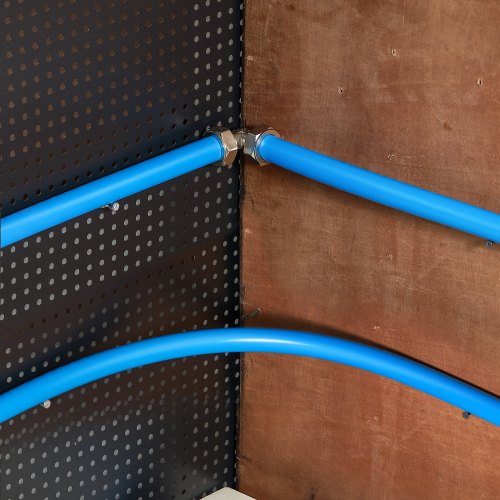 Air Compressor Line Kit 200FT x 34 HDPEAluminum Compressed Air Piping