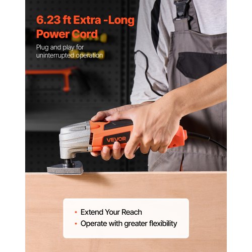 Oscillating Tool Multitool 22Amps 22000 OPM Electric Oscillating Multi