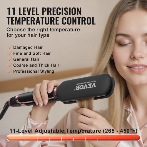 Titanium Hair Straightener 2inch – Features Infrared Negative Ions Dual