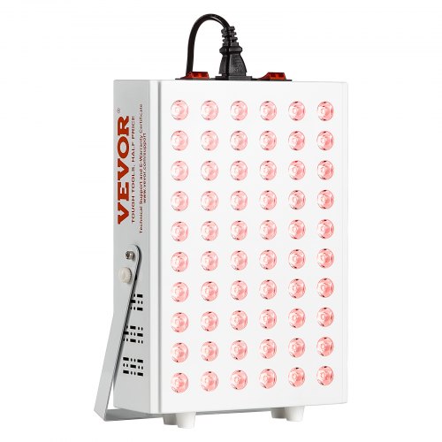 Red Light Therapy for Body Face 60 DualChip LEDs Red 660nm Near Infrared 850nm