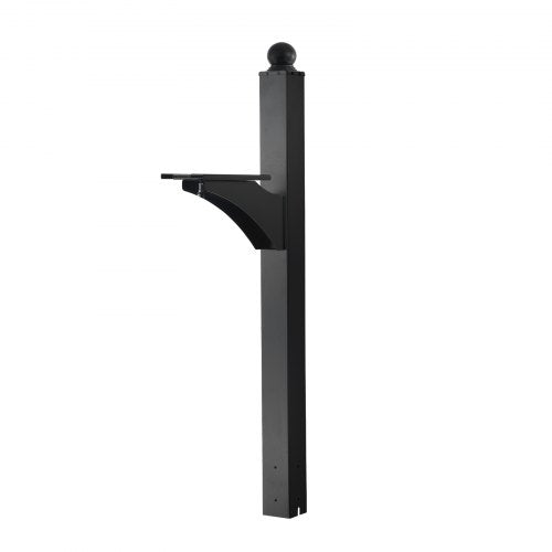 Mailbox Post 56 x 4 x 4 Inches Aluminum InGround Mounting Mail Box Stand
