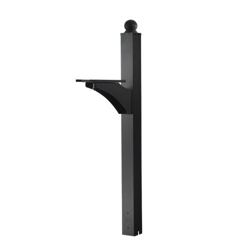 Mailbox Post 56 x 4 x 4 Inches Aluminum InGround Mounting Mail Box Stand