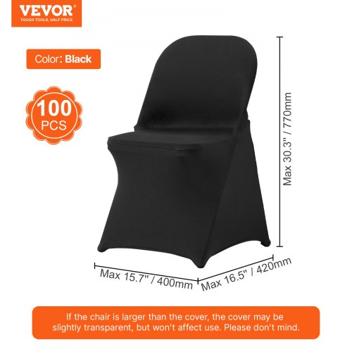Stretch Spandex Folding Chair Covers Universal Fitted Chair Cover