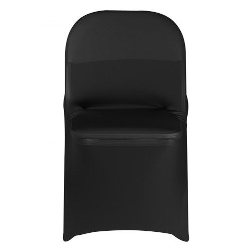 150 Pcs Black Chair Covers Polyester Spandex Cover Stretch Slipcovers For 46 2