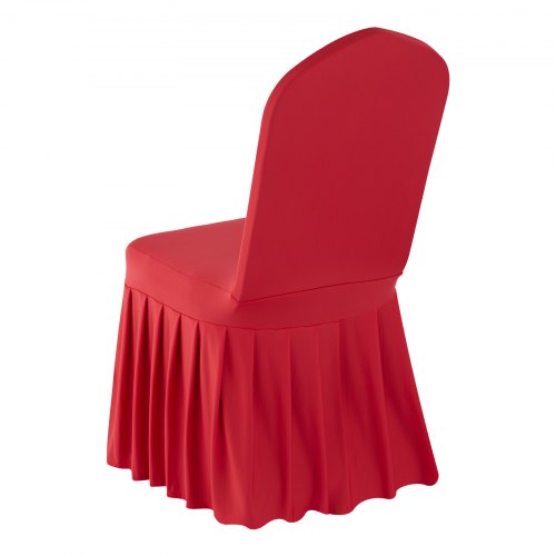 30 Pcs Red Chair Covers Polyester Spandex Chair Cover Stretch Slipcovers