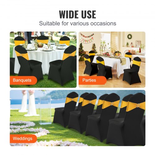 Stretch Spandex Folding Chair Covers Universal Fitted Chair Cover