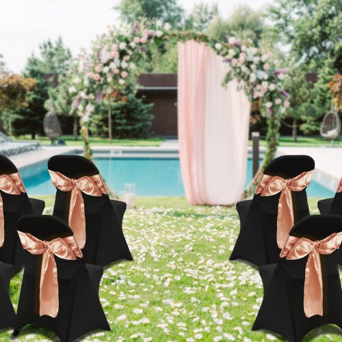 Stretch Spandex Folding Chair Covers Universal Fitted Chair Cover