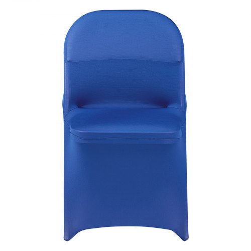 50 Pcs Blue Chair Covers Polyester Spandex Chair Cover Stretch Slipcovers