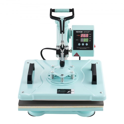 Heat Press Machine 12x15 in 5 in 1 with 30oz Tumbler Press TShirts Green