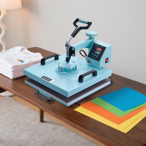 Heat Press Machine 15 x 15 inch 8 in 1 Heat Transfer Machine with 630 oz