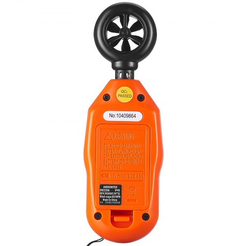 Handheld Anemometer 14113 Digital Wind Speed Meter Gauge with LED