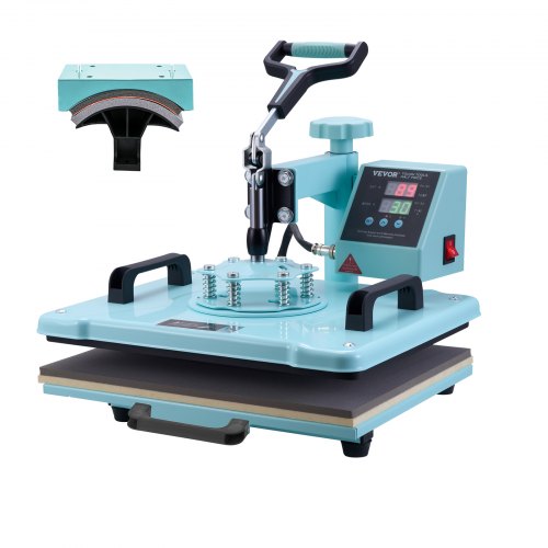 Heat Press Machine 12 x 15 inch 2 in 1 Heat Transfer Machine with Hat