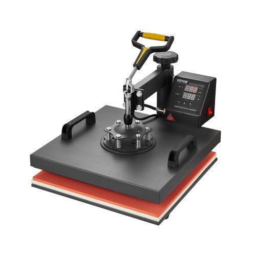Heat Press Machine 15 x 15 inch 2 in 1 Heat Transfer Machine with Hat