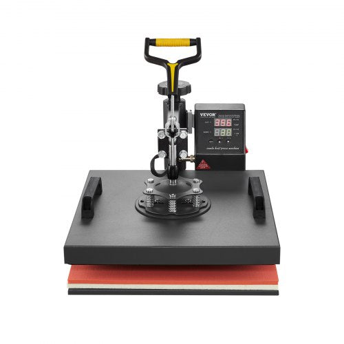 Heat Press Machine 15 x 15 inch 2 in 1 Heat Transfer Machine with Hat
