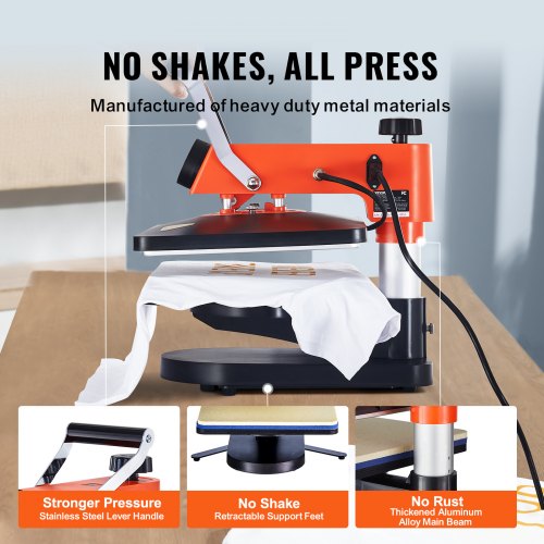Heat Press Machine – 6 in 1 Heat Press Sublimation Machine for DIY