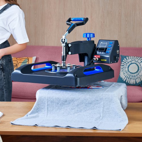 Heat Press Machine 15 x 15 Fast Heating 360 Swing Away Digital