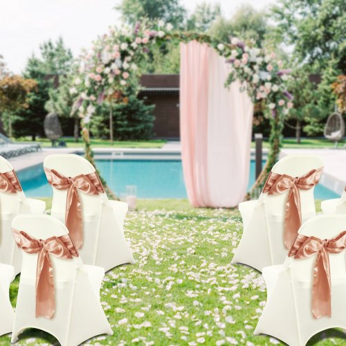 Stretch Spandex Folding Chair Covers Universal Fitted Chair Cover