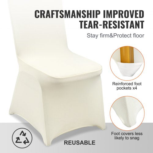 Stretch Spandex Folding Chair Covers Universal Fitted Chair Cover