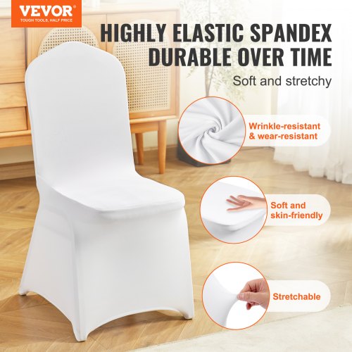 Stretch Spandex Folding Chair Covers Universal Fitted Chair Cover