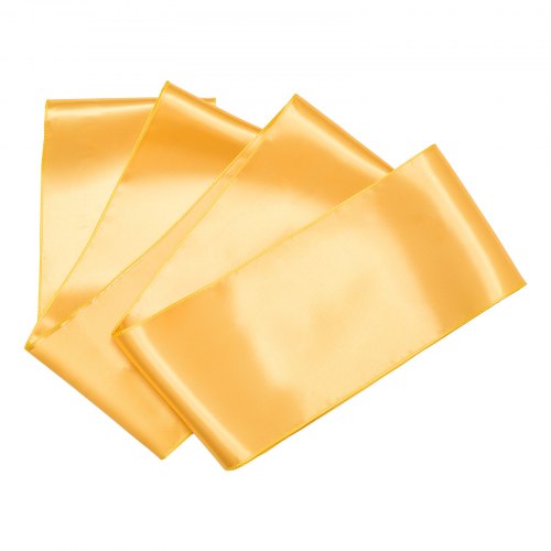 Satin Chair Sashes Bows 50PCS Chair Ribbon Ties Back Sash 7 x 108 inch