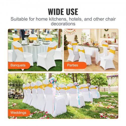 Stretch Spandex Folding Chair Covers Universal Fitted Chair Cover with Chair
