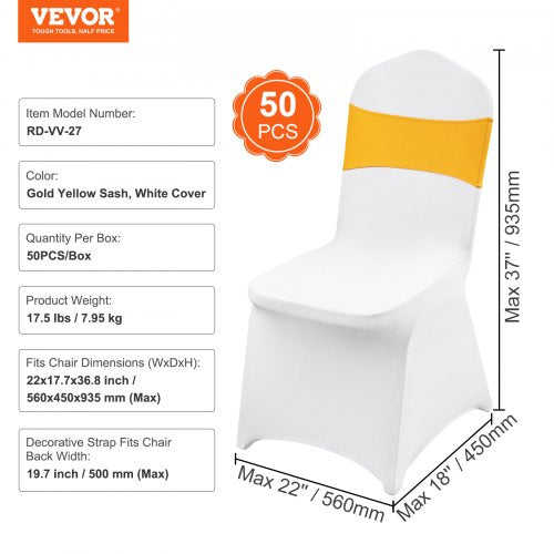 Stretch Spandex Folding Chair Covers Universal Fitted Chair Cover with Chair