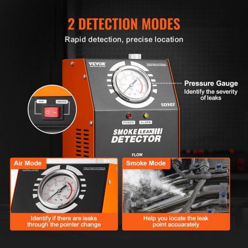 Automotive Smoke Machine Leak Detector EVAP Vacuum Fuel Leak Tester