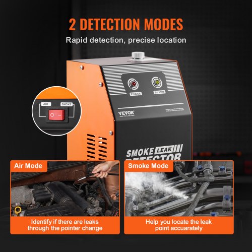 Automotive Smoke Machine Leak Detector EVAP Fuel Smoke Machine Leak Tester – 8 L
