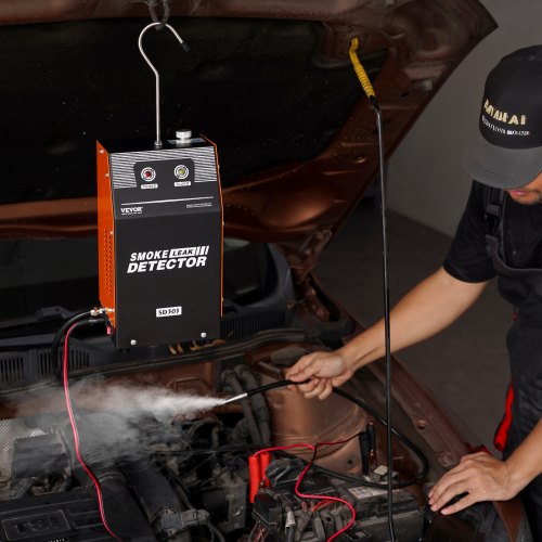 Automotive Smoke Machine Leak Detector EVAP Fuel Smoke Machine Leak Tester – 8 L