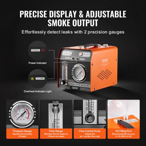 Automotive Smoke Machine Leak Detector EVAP Smoke Machine Leak Tester