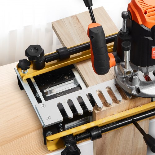 Dovetail Jig 12 in Width Dove Tailing Router Jigs with 4 Router Bits 3