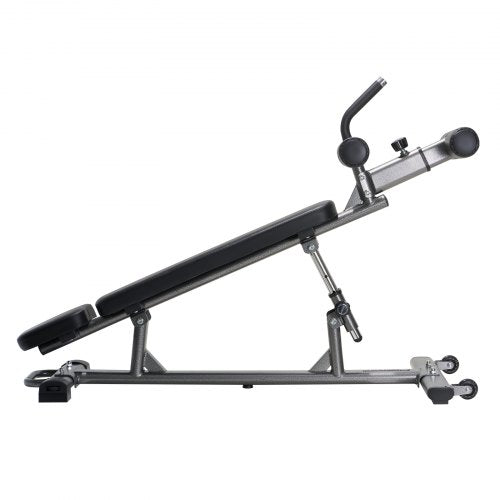 Sit Up Bench Decline Ab Bench with Reverse Crunch Handle with 4 Adjustable