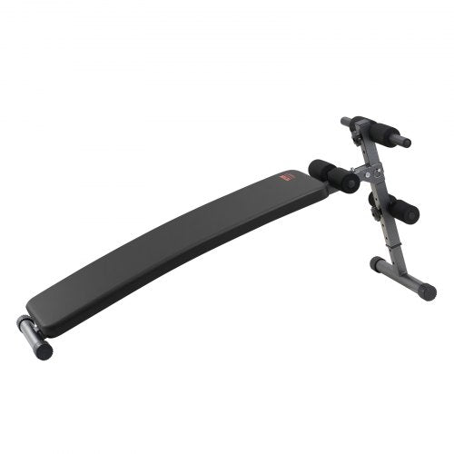 Sit Up Bench Folding Curved Decline Ab Bench with 5 Adjustable Height