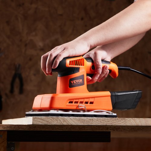 Sheet Sander 12 Sheet 25A Electric Sander for Woodworking Max 12000RPM