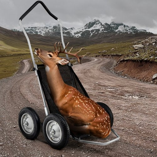 Game Carts for Hunting 500LBS Deer Cart Game Hauler HeavyDuty Crawler